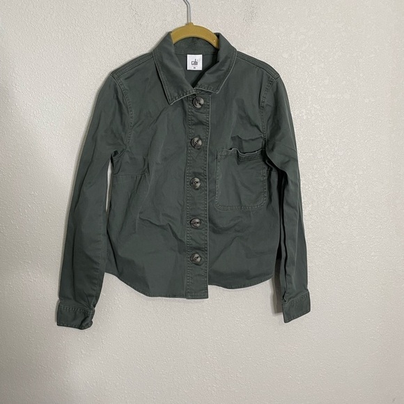 CAbi 5298 Green Utility Jacket XS - Picture 5 of 7